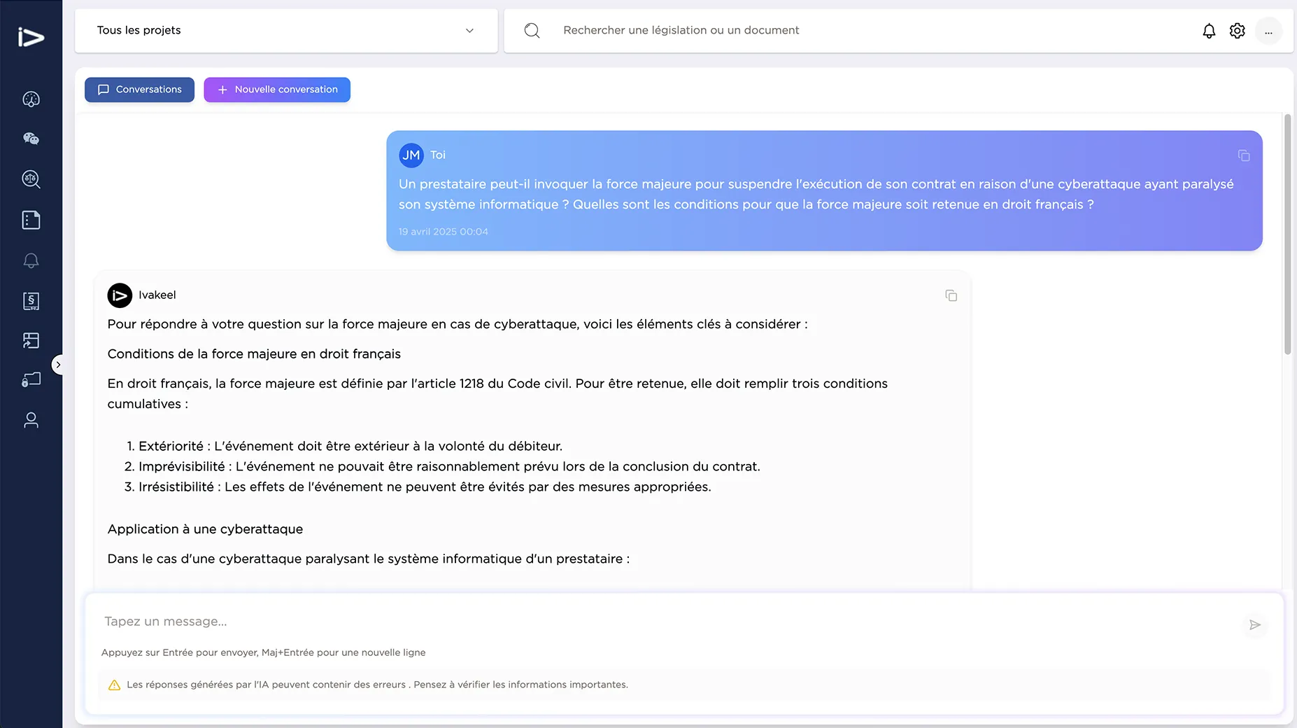 iAssist Interface