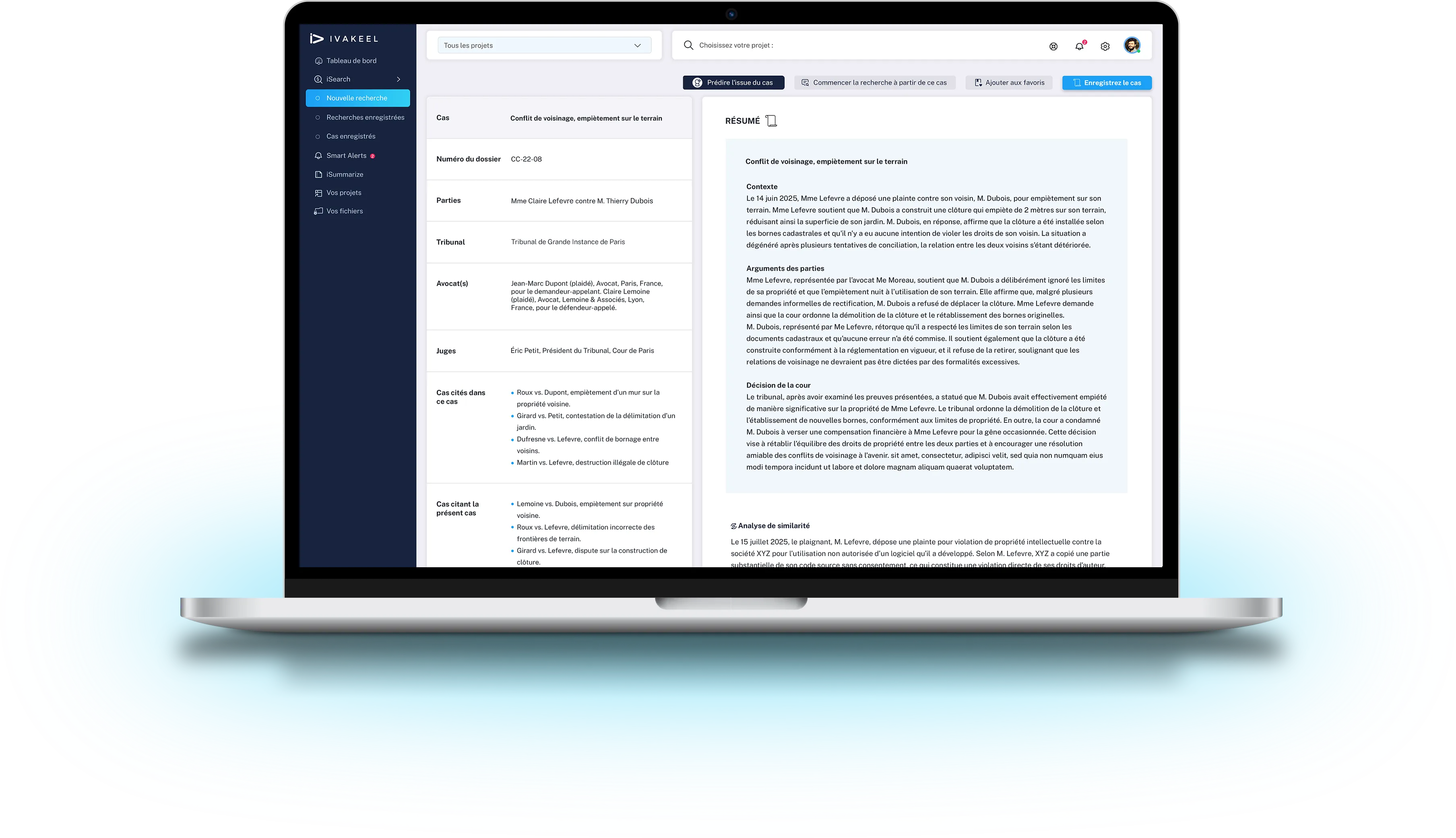 iSearch Interface